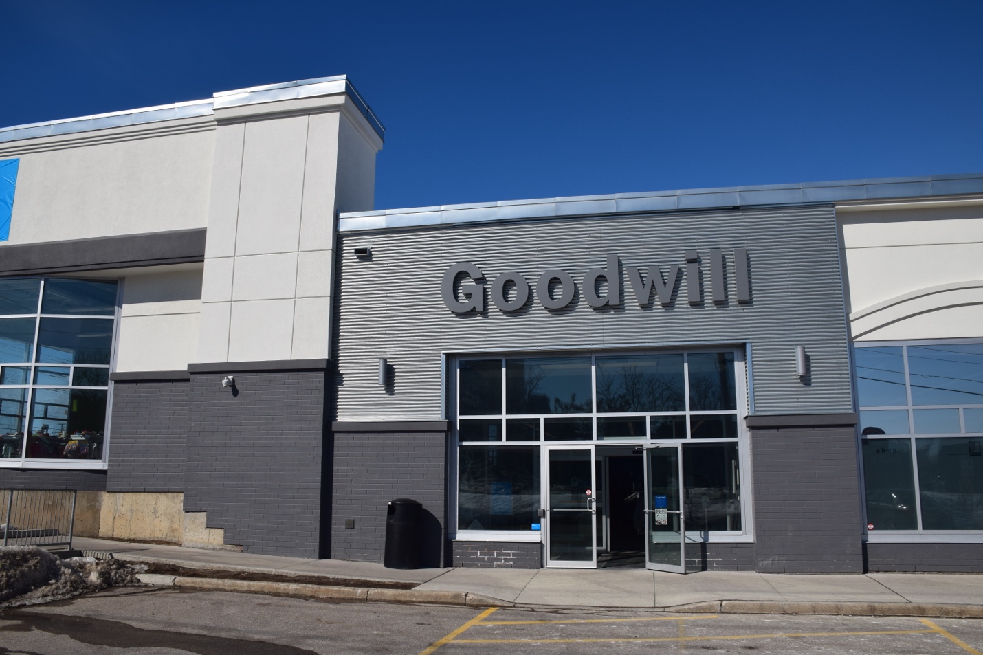 The exterior of Goodwill Waterloo